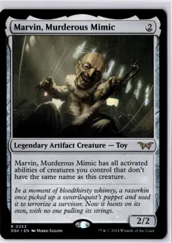 Marvin, Murderous Mimic Duskmourn: House of Horror Regular NM R 0253 - Image 1