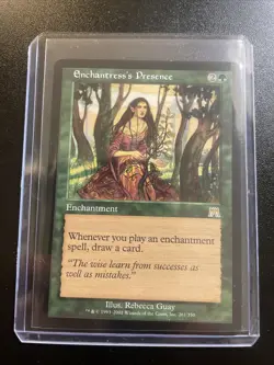 MTG Enchantress's Presence Onslaught 261/350 Regular Rare - Image 1