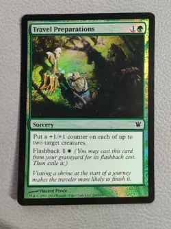 Travel Preparations Foil | MP | Innistrad | Magic the Gathering MTG - Image 1
