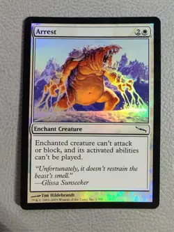 Arrest Foil | PL | Mirrodin 2/306 | Magic the Gathering MTG - Image 1