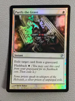 Purify the Grave Foil | MP | Innistrad | Magic the Gathering MTG - Image 1
