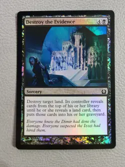 Destroy the Evidence Foil | NM | Return to Ravnica | Magic the Gathering MTG - Image 1