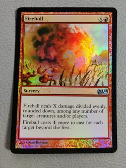 Fireball Foil | PL | Magic 2012 M12 | Magic the Gathering MTG - Image 1