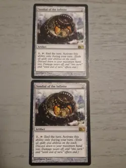 Magic the Gathering Sundial of the Infinite X1 M12 Card - LP Condition - Image 1