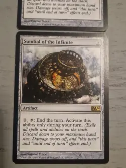 Magic the Gathering Sundial of the Infinite X1 M12 Card - LP Condition - Image 3