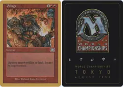 Pillage - Mark Le Pine - 1999 ~ Near Mint World Championship K MTG Magic Ultimat - Image 1