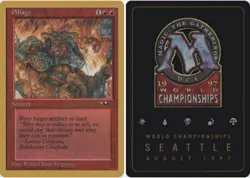 Pillage - Janosch Kuhn - 1997 ~ Moderately Played World Championship B MTG Magic - Image 1