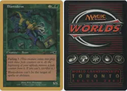 4x Blastoderm - Jan Tomcani - 2001 ~ Heavily Played World Championship S MTG Mag - Image 1
