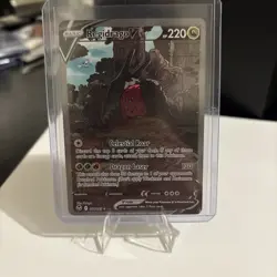 Regidrago V 184/195 Silver Tempest Alt Art Ultra Rare Holo Pokemon Card NM - Image 1