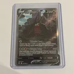 Regidrago V 184/195 Silver Tempest Alt Art Ultra Rare Holo Pokemon Card NM - Image 2