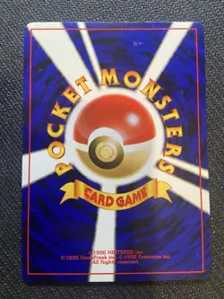 Unown Y No.201 Neo Revelation Pokemon Japanese Vintage Old Back - Image 2