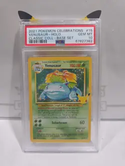 Pokemon TCG 25th Anniversary Celebrations Charizard Trio PSA 10 - Image 4