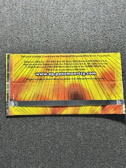 Pokemon TCG POP Series 1 Booster Pack Promo 2004 Vintage Sealed - Image 3