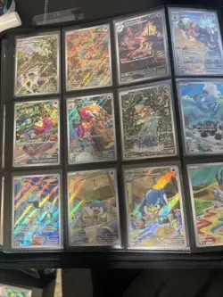 Pokemon TCG Paldea Evolved Complete Master Set With VaultX Binder - Image 1