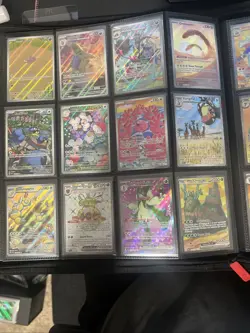 Pokemon TCG Paldea Evolved Complete Master Set With VaultX Binder - Image 3