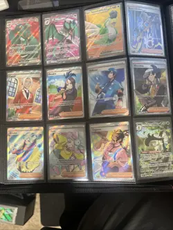 Pokemon TCG Paldea Evolved Complete Master Set With VaultX Binder - Image 5