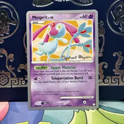 Pokemon Mesprit 2010 World Championships 14/123 NM - Image 1