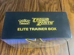 Pokemon TCG Sword & Shield Crown Zenith Elite Trainer Box ETB NISB Sealed - Image 2