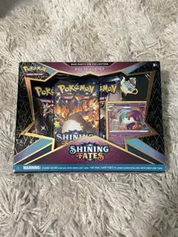 Pokemon TCG Shining Fates Polteageist Mad Party Pin Collection Brand New Sealed 820650808685 - Image 1