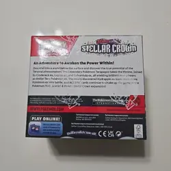 Pokemon Stellar Crown Booster Box - Scarlet & Violet TCG New Sealed Tight Wrap - Image 3