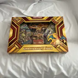 Pokemon TCG: Charizard-EX Box Fire Blast Collector Box Sealed - Image 1