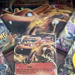 Pokemon TCG: Charizard-EX Box Fire Blast Collector Box Sealed - Image 4