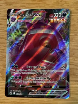 Gengar VMAX 157/264 Ultra Rare Pokemon Swsh08: Fusion Strike English - Image 1