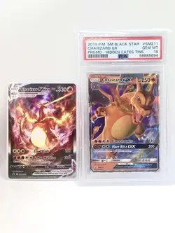 Charizard GX SM211 PSA 10 💎 Pokemon Black Star + SWSH 261 UPC (2 x Zard Promos) - Image 1
