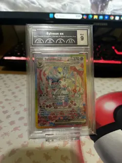 PCG 9 SYLVEON EX 156/131 PRISMATIC EVOLUTIONS SPECIAL ILLUSTRATION RARE POKEMON - Image 3
