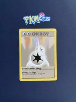 Pokemon TCG Double Colourless Energy Base Set 96/102 Regular HP. - Image 1