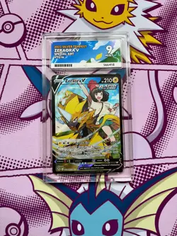 Pokemon TCG - Zeraora V TG16/TG30 - Silver Tempest - Graded - ACE 9 - Image 1