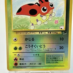 Pokemon Card - Ledyba No.165 Holo Pocket Monster TCG Vintage Retro Japanese F/S - Image 3