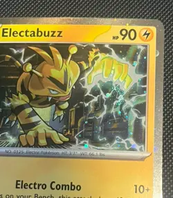 Electabuzz (125/162) 151 - w/swirl - Cosmo Holo Rare- NM - 2023 - Pokemon TCG - Image 3