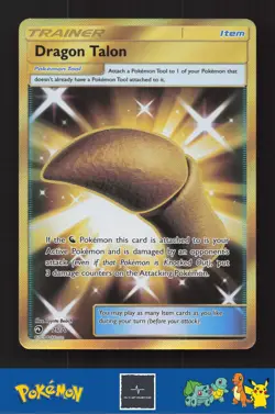 2018 Pokemon SM Dragon Majesty 75/70 Dragon Talon - Image 1