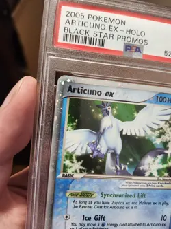 2005 Pokemon Black Star Promos Articuno Ex Holo #032 032 PSA 9 - Image 4
