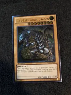 Blue-Eyes White Dragon YSKR-EN001 1st Edition Ultimate Rare - Image 1