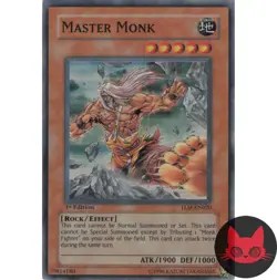 Yugioh Master Monk TLM-EN020 Super Rare 1st Edition NM - Image 1