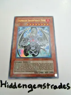 Yugioh! Doomkaiser Dragon / Assault Mode CRMS-EN019 Unlimited Ultra Pack Fresh!! - Image 1