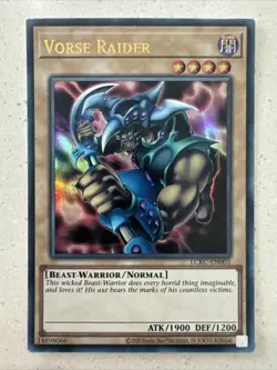 YuGiOh Vorse Raider LCKC-EN003 Ultra Rare M/NM - Image 1