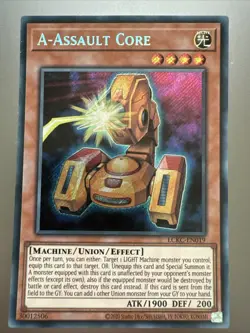 Yugioh A-Assault Core LCKC-EN019 Secret Rare M/NM - Image 1