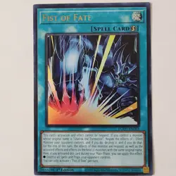 Fist of Fate - EGO1-EN003 - LP - Ultra Rare - 1st ed - Yugioh - Image 1
