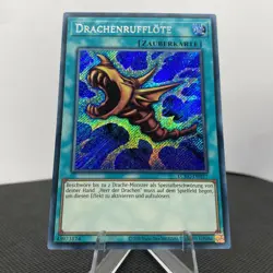 Yugioh Drachenrufflote LCKC-DE027 Secret Rare Near Mint - Image 3