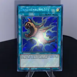 Yugioh Drachenrufflote LCKC-DE027 Secret Rare Near Mint - Image 4