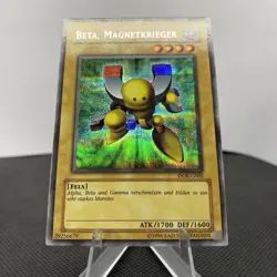 Yugioh Beta, Magnetkrieger DOR-G002 Secret Rare Exzellent - Image 4