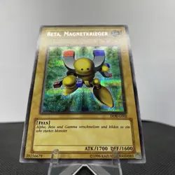 Yugioh Beta, Magnetkrieger DOR-G002 Secret Rare Exzellent - Image 5
