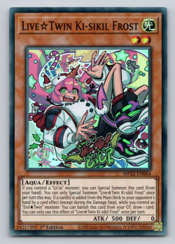 Live Twin Ki-sikil Frost - MP22-EN064 - Super Rare - 1st Edition Yugioh - Image 1