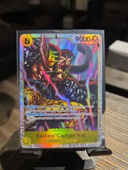 Eustass Captain Kid OP10-112 SR One Piece TCG Royal Blood Foil NM - Image 1