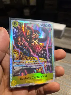 Eustass Captain Kid OP10-112 SR One Piece TCG Royal Blood Foil NM - Image 3