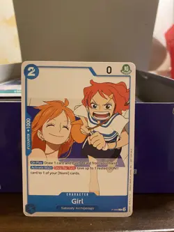 Nami Girl P-096 One Piece Prerelease Participation Fan Letter Promo English Card - Image 1