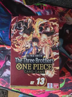 [SEALED] One Piece Ultra Deck The Three Brothers ST 13 - Image 1